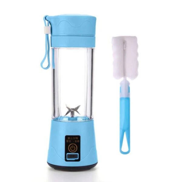 4-Blade Portable Blender & Brush - Image 2